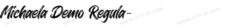 Michaela Demo Regula字体转换